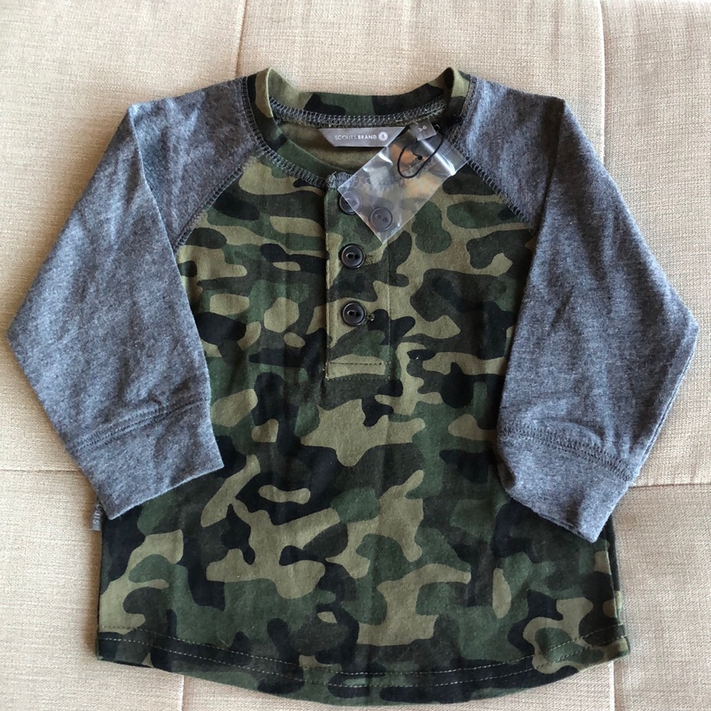 Baby Boy Scouts Brand shirt, size 3-6M